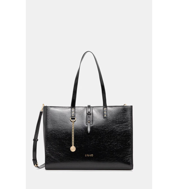 Liu Jo malá shopping bag čierna Liu Jo malá shopping bag čierna