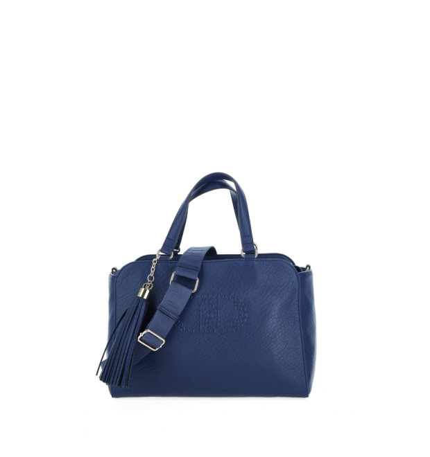 Liu Jo malá kabelka Satchel modrá