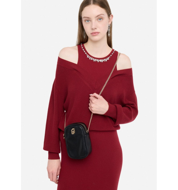 Liu Jo malá taška crossbody čierna