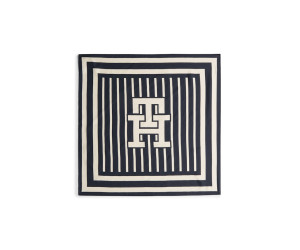 Tommy Hilfiger hodvábna šatka CHIC tmavomodrá Tommy Hilfiger hodvábna šatka CHIC tmavomodrá