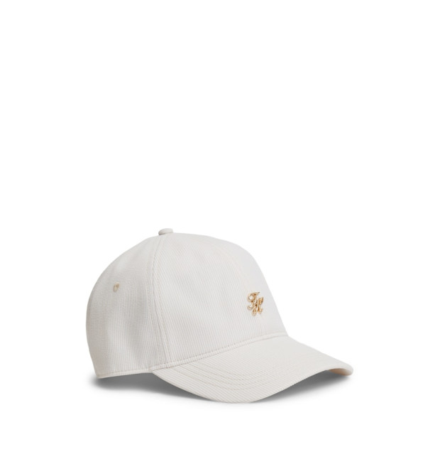 Tommy Hilfiger šiltovka so štruktúrou biela Tommy Hilfiger šiltovka so štruktúrou biela