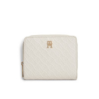Tommy Hilfiger peňaženka s monogramom biela Tommy Hilfiger peňaženka s monogramom biela