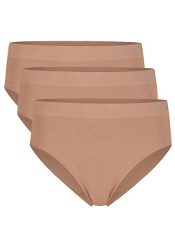 Bamboo basics Belle 004 nohavičky hnedá 3Pack