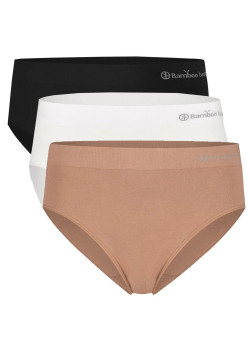 Bamboo basics nohavičky s vyšším pásom 3Pack