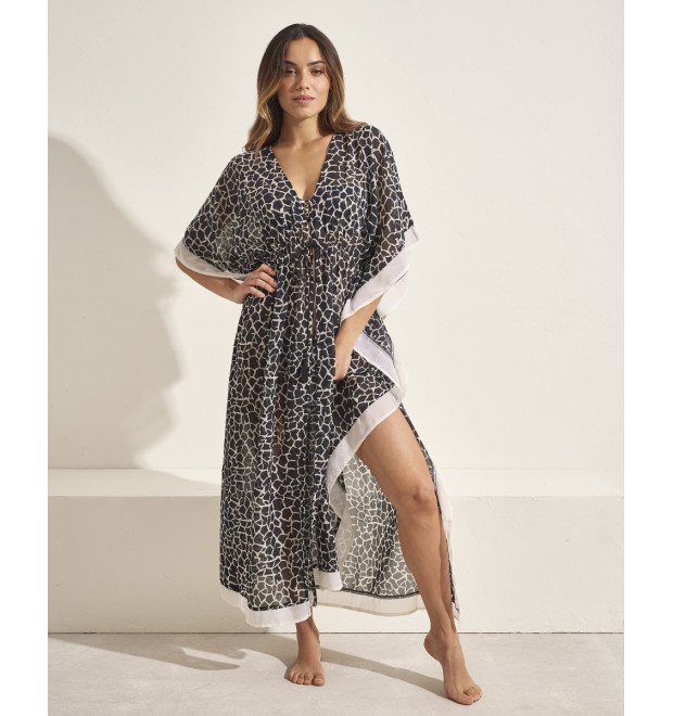 Selmark dámsky kaftan čierny Selmark dámsky kaftan čierny