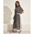 Selmark dámsky kaftan čierny Selmark dámsky kaftan čierny