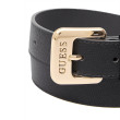 Guess logo dámsky opasok čierny Guess logo dámsky opasok čierny