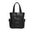 Calvin Klein Jacquard Logo Laptop Tote tašk čierna