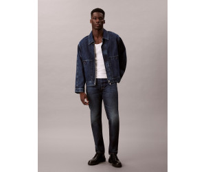 Calvin Klein Jeans pánske rifle Thermal Taper tmavomodré