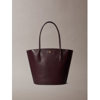 Calvin Klein Monogram Logo Hardware Tote Bag bordová Calvin Klein Monogram Logo Hardware Tote Bag bordová