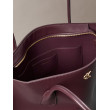 Calvin Klein Monogram Logo Hardware Tote Bag bordová Calvin Klein Monogram Logo Hardware Tote Bag bordová