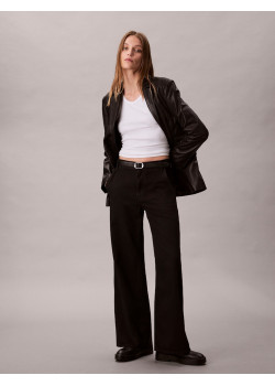 Calvin Klein dámske rifle Ultra High Rise Relaxed čierne