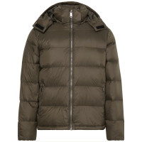 Calvin Klein Jeans pánska zimná bunda s odnímateľnou kapucňou khaki Calvin Klein Jeans pánska zimná bunda s odnímateľnou kapucňou khaki