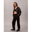 Calvin Klein Dámske teplákové nohavice Relaxed Fit čierne Calvin Klein Dámske teplákové nohavice Relaxed Fit čierne