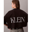 Calvin Klein dámske crop tričko s grafickou potlačou čierne Calvin Klein dámske crop tričko s grafickou potlačou čierne