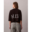 Calvin Klein dámske crop tričko s grafickou potlačou čierne Calvin Klein dámske crop tričko s grafickou potlačou čierne