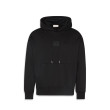 Calvin Klein pánska mikina s kapucňou a minimalistickým logom čierna