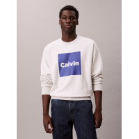 Calvin Klein Jeans pánska flisová mikina s logom sivá Calvin Klein Jeans pánska flisová mikina s logom sivá