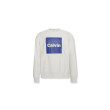 Calvin Klein Jeans pánska flisová mikina s logom sivá Calvin Klein Jeans pánska flisová mikina s logom sivá