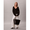 Calvin Klein Monogram Logo Hardware Tote Bag čierna Calvin Klein Monogram Logo Hardware Tote Bag čierna