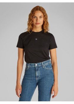 Calvin Klein Jeans regular fit tričko čierne
