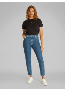 Calvin Klein Jeans regular fit tričko čierne