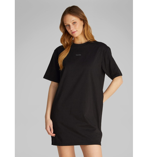 Calvin Klein Jeans každodenné šaty relaxed fit čierne