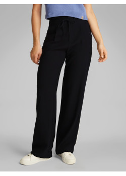 Calvin Klein Jeans dámske široké nohavice čierne