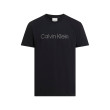 Calvin Klein Textured Embroidery pánske tričko čierne
