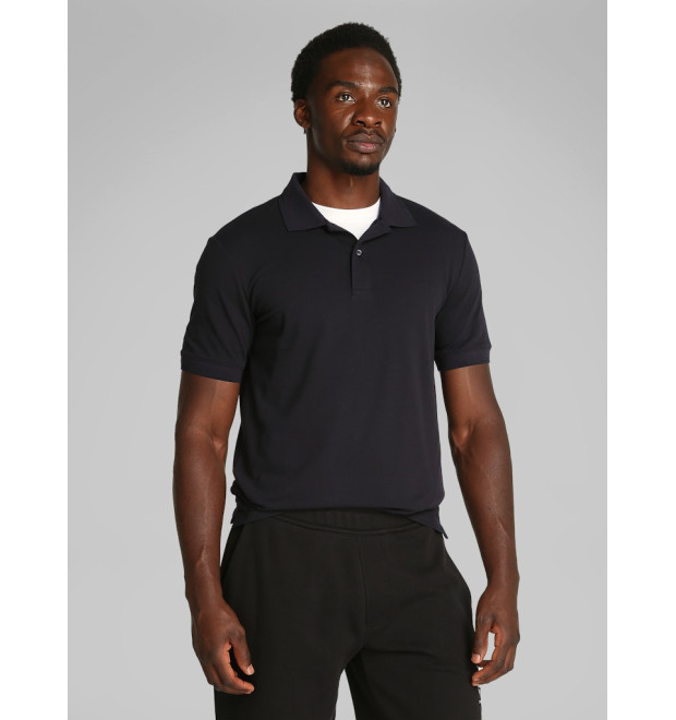 Calvin Klein pánske polo tričko pique slim čierne Calvin Klein pánske polo tričko pique slim čierne