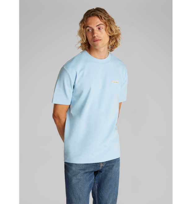 Calvin Klein jeans pánske bavlnené tričko svetlomodré Calvin Klein jeans pánske bavlnené tričko svetlomodré