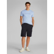 Calvin Klein Textured Embroidery pánske tričko modré Calvin Klein Textured Embroidery pánske tričko modré