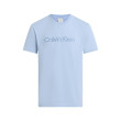 Calvin Klein Textured Embroidery pánske tričko modré Calvin Klein Textured Embroidery pánske tričko modré
