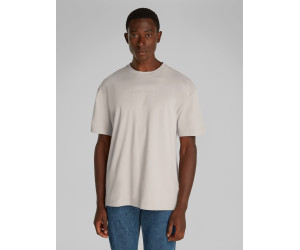 Calvin Klein Pánske Bavlnené Tričko sivé