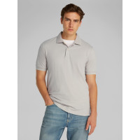 Calvin Klein pánske polo tričko pique slim sivé Calvin Klein pánske polo tričko pique slim sivé