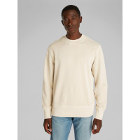 Calvin Klein Jeans pánska hladká mikina béžová Calvin Klein Jeans pánska hladká mikina béžová
