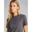 Calvin Klein Jeans Dámske Tričko Regular Fit tmavosivé Calvin Klein Jeans Dámske Tričko Regular Fit tmavosivé