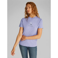 Calvin Klein jeans tričko shadow graphic fialové Calvin Klein jeans tričko shadow graphic fialové