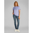 Calvin Klein jeans tričko shadow graphic fialové