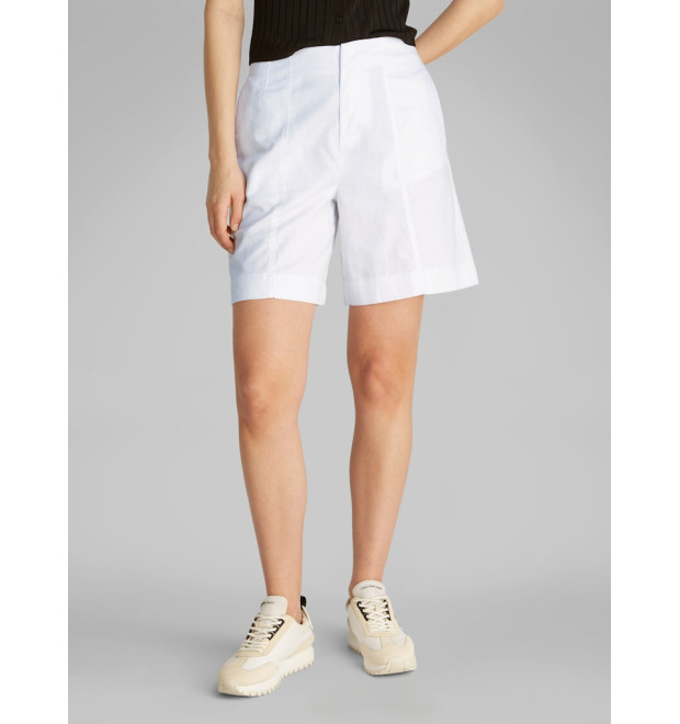 Calvin Klein Jeans bermudy Brilliant biele Calvin Klein Jeans bermudy Brilliant biele