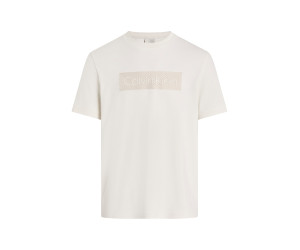 Calvin Klein Pánske Tričko Regular Fit s nášivkou biele