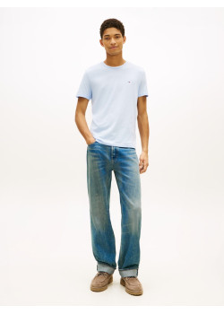 Tommy Jeans tričko Jaspe modré