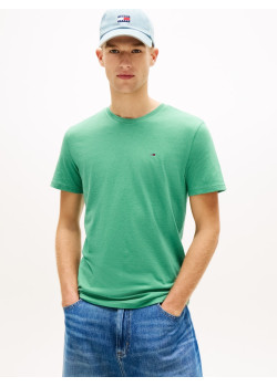 Tommy Jeans tričko Jaspe zelené