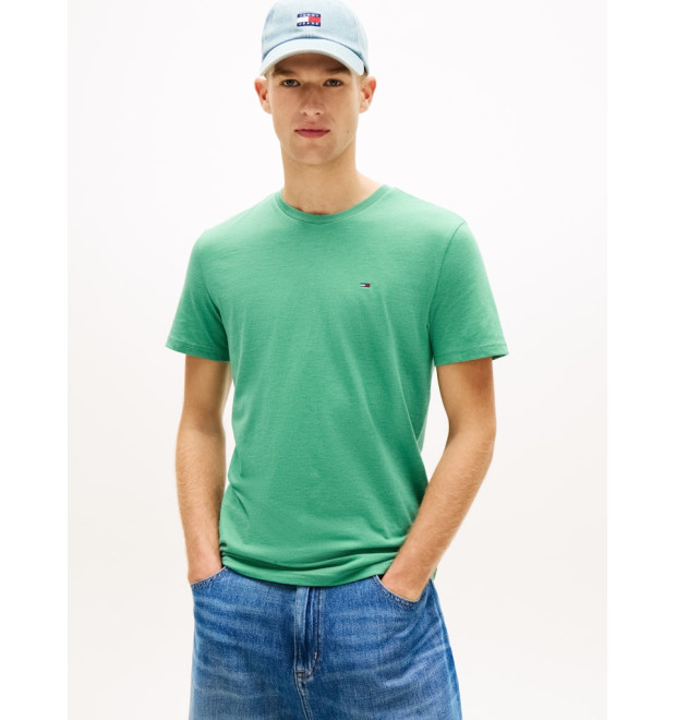 Tommy Jeans tričko Jaspe zelené