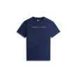 Tommy Jeans tričko s vyšívaným logom modré