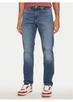 Tommy Jeans džínsy Ryan tmavomodré