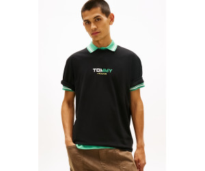 Tommy Jeans tričko s potlačou na chrbte čierne