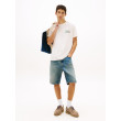 Tommy Jeans tričko oversized logo biele Tommy Jeans tričko oversized logo biele