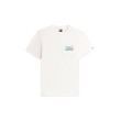 Tommy Jeans tričko oversized logo biele Tommy Jeans tričko oversized logo biele