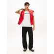 Tommy Jeans bavlnené tričko Logo biele Tommy Jeans bavlnené tričko Logo biele